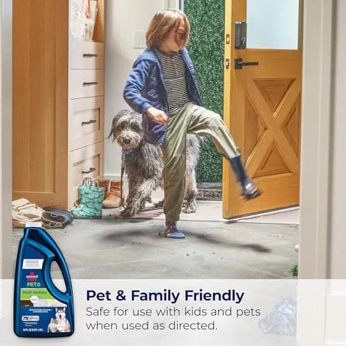 Bissell Multi-Surface Pet Formula with Febreze Freshness 3.78 L (128 Fl Oz) | Cleans Tough Pet Messes & Odors thumbnail 7