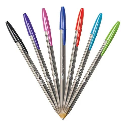 BIC Cristal Xtra Bold Ballpoint Pens, 1.6mm Bold Point, Assorted Colors, 48 Pens Total | Vivid & Dramatic Lines thumbnail 2
