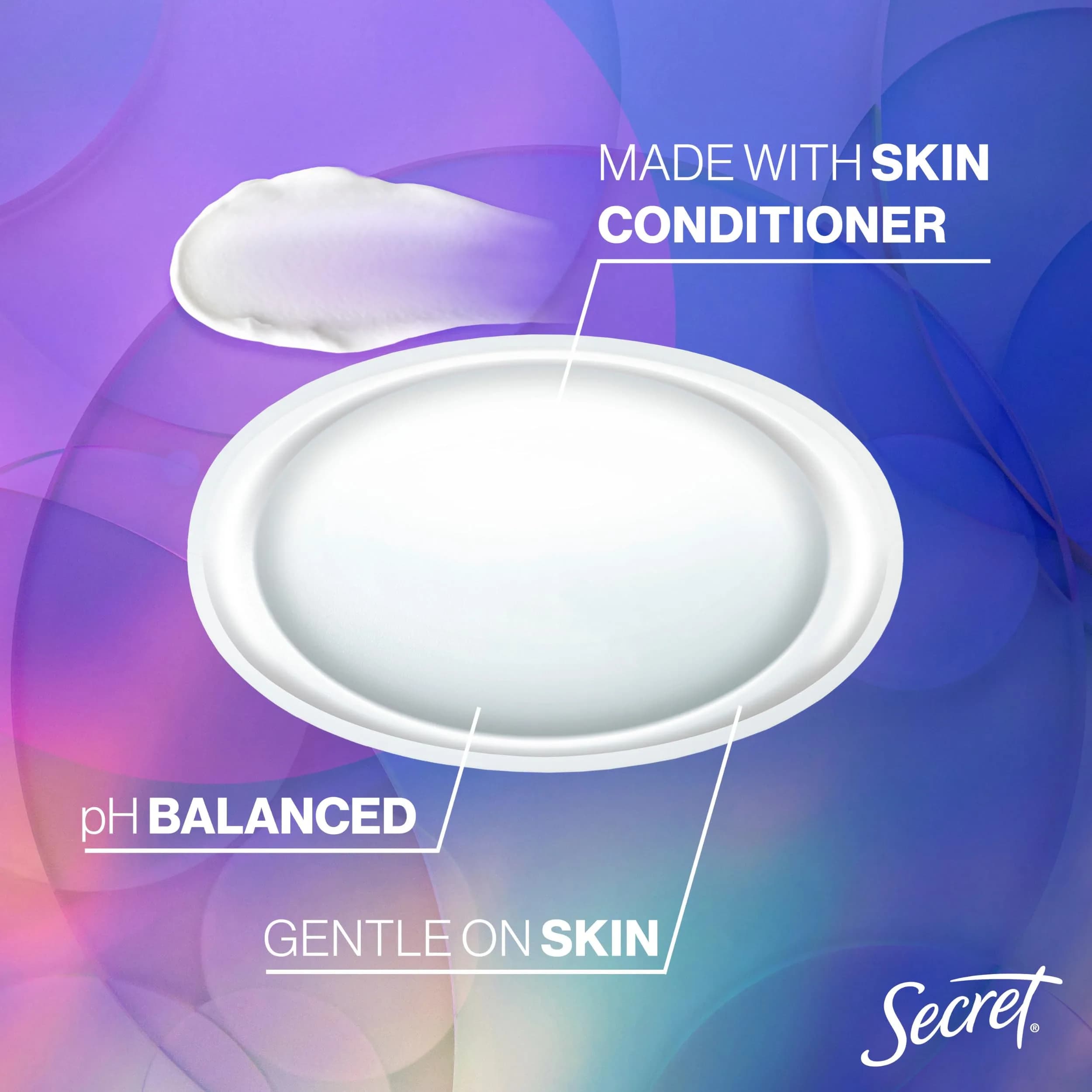 Secret Fresh Antiperspirant Deodorant for Women, Sweet Nectarine Scent, 2.6 oz (Pack of 2) - view 4