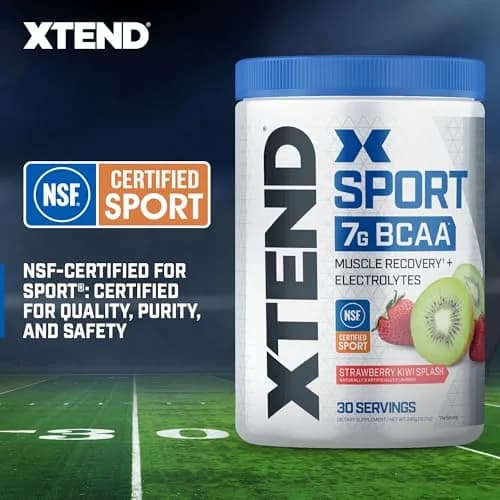 Xtend BCAA Powder Strawberry Kiwi Splash | Electrolyte Recovery & Hydration (12.2 oz, Pack of 2) thumbnail 5