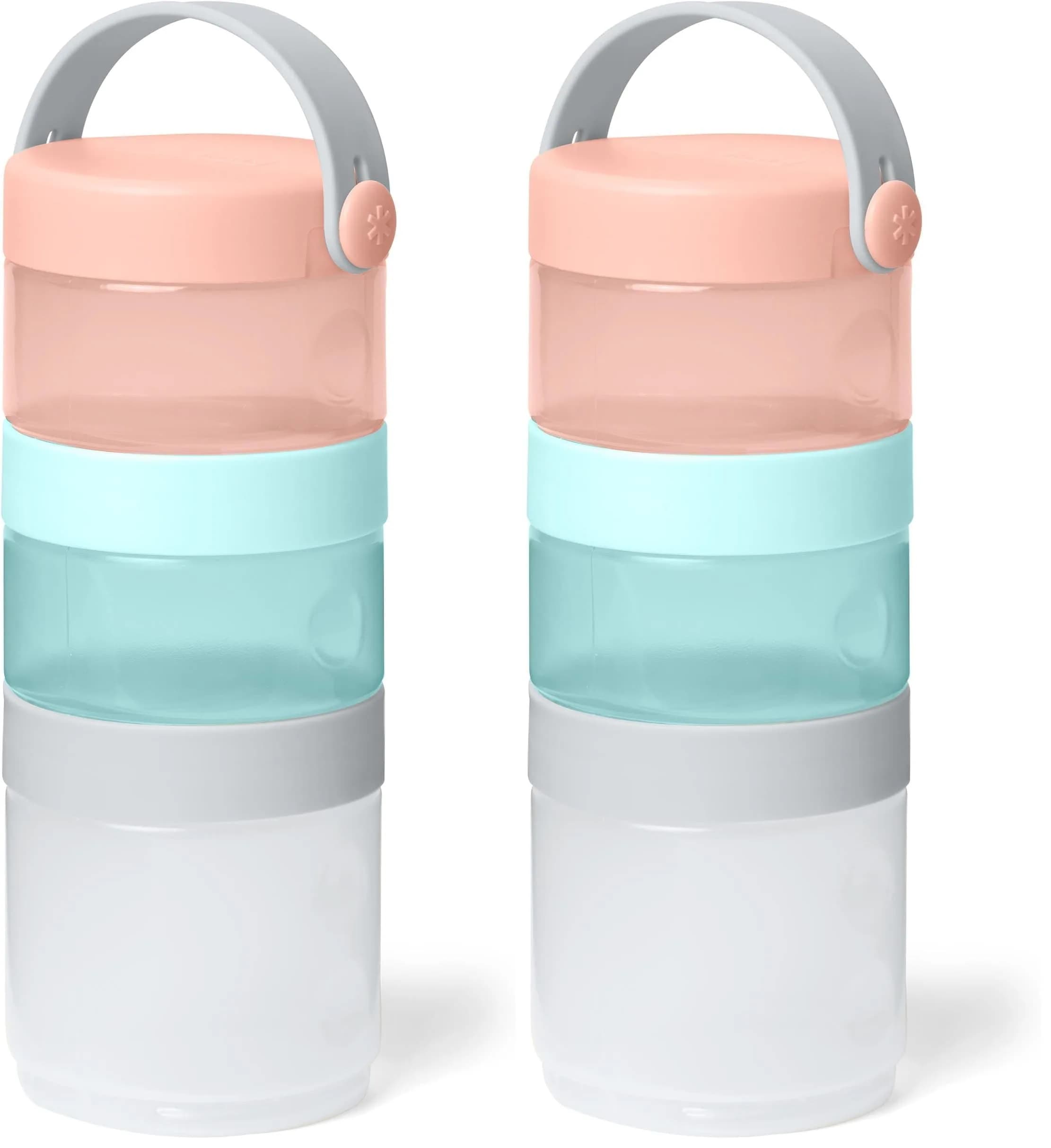 Skip Hop Baby Formula Container, Formula-to-Food (Pack of 2) | Stackable & Leak-Proof for Purees & Snacks - main product image