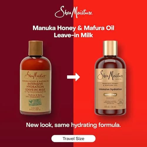 SheaMoisture Intensive Hydration Hair Milk Manuka Honey & Mafura Oil 16 fl oz (473ml) | For Dry, Brittle Hair thumbnail 3