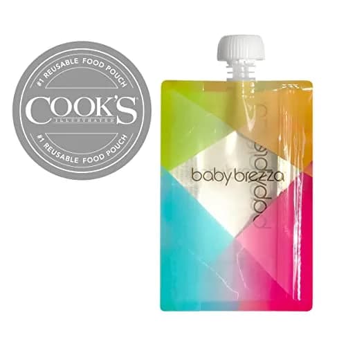 Baby Brezza Reusable Baby Food Storage Pouches 7oz (200ml) | Pack of 20, Freezer Safe, Leak-Proof thumbnail 4