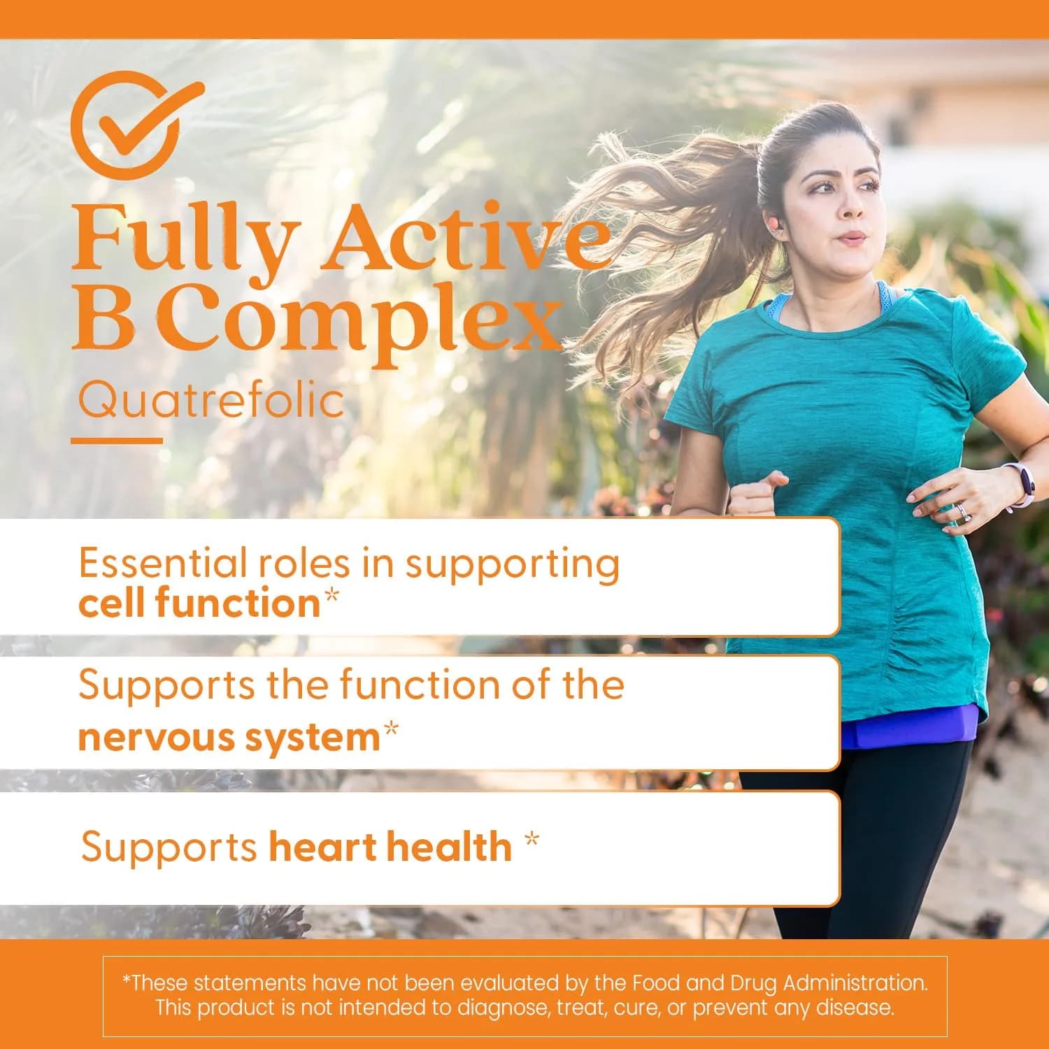 Doctor's BEST Fully Active B Complex Supplement 120 Count (Pack of 2) | Energy & Cellular Support with Methylated B12 & Folate - view 3