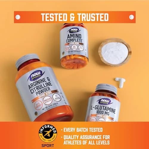 NOW Foods Amino Complete 720 Veg Capsules | Supports Muscle & Recovery in India thumbnail 5