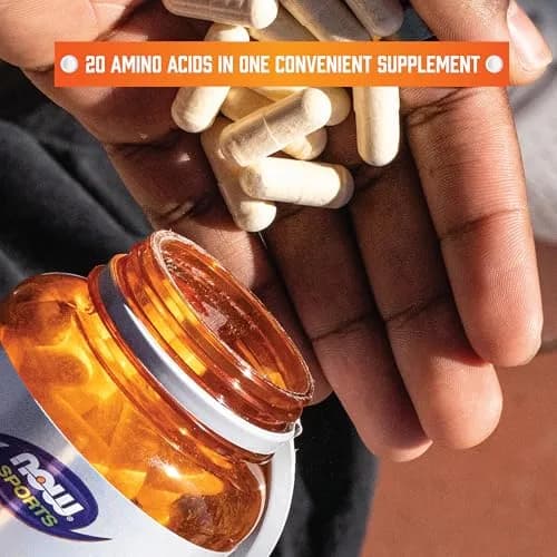 NOW Foods Amino Complete 720 Veg Capsules | Supports Muscle & Recovery in India thumbnail 3