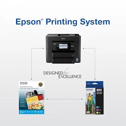 Epson 822 DURABrite Ultra Ink Standard Capacity Color Cartridge Combo Pack (2-Pack) | Pigment Ink for Sharp Text & Brilliant Colors thumbnail 6