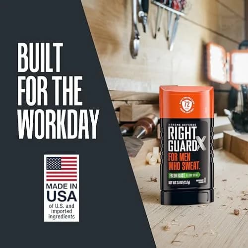 Right Guard Xtreme Defense Invisible Solid Antiperspirant Deodorant Fresh Blast 2.6 oz (Pack of 8) | 72-Hour Odor Control thumbnail 5