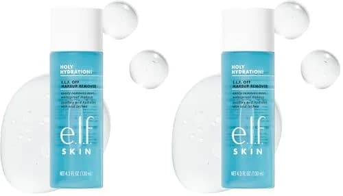 e.l.f. SKIN Holy Hydration Off Makeup Remover 4.3 Fl Oz (Pack of 2) | Gentle, Vegan & Cruelty-Free thumbnail 1