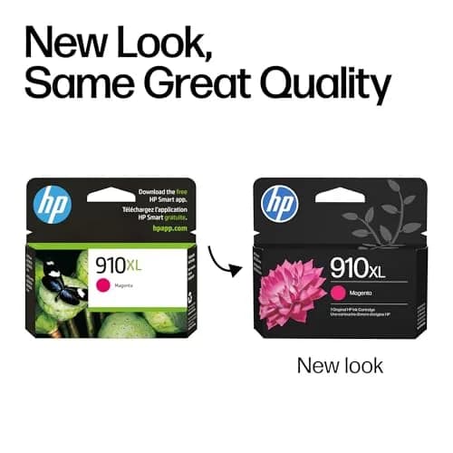 HP 910XL Magenta High-Yield Ink Cartridge 2-Pack | Fade-Resistant Documents & Brilliant Images thumbnail 3