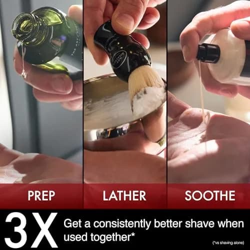 The Art of Shaving Sandalwood Shaving Cream for Men – 296ml (10 Fl Oz) | Protects Against Irritation and Razor Burn thumbnail 5