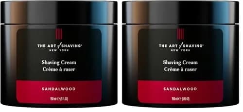 The Art of Shaving Sandalwood Shaving Cream for Men – 296ml (10 Fl Oz) | Protects Against Irritation and Razor Burn thumbnail 1