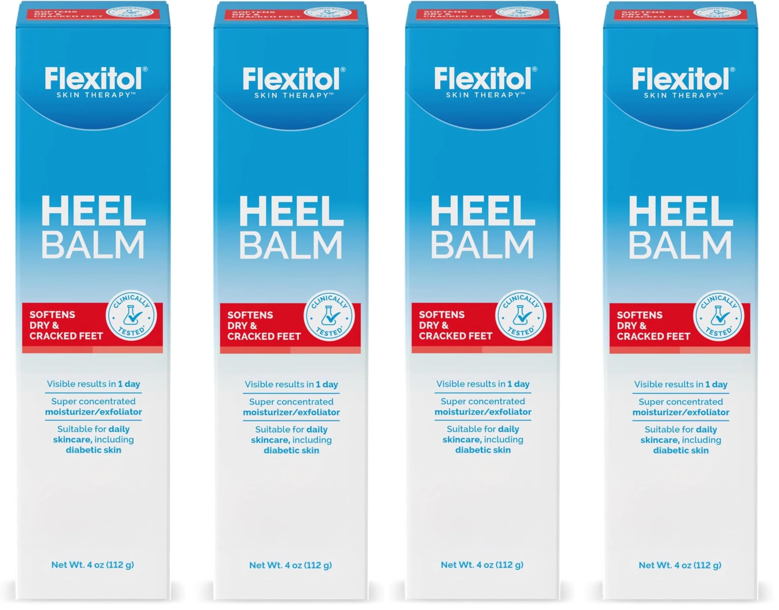 Flexitol Heel Balm Cream 16 oz (454 g) | Intensive Hydration for Dry, Rough Feet & Heels - main product image