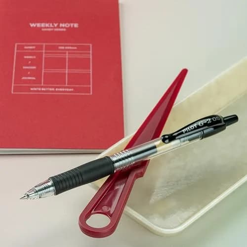 PILOT G2 Premium Gel Roller Pens, Extra Fine Point 0.5 mm, Black Ink, 24 Pens | Ideal for School, Journaling & Office Writing thumbnail 8