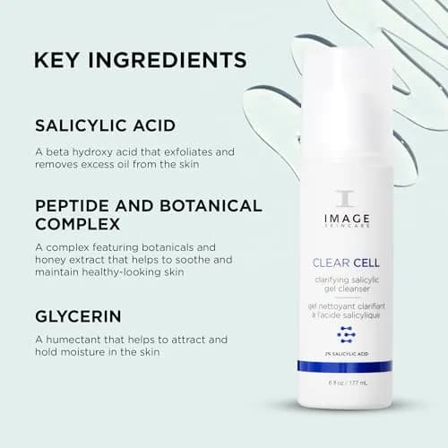 IMAGE Skincare Salicylic Gel Cleanser 6 fl oz | Gentle Foaming Face Wash for Oily Skin thumbnail 4