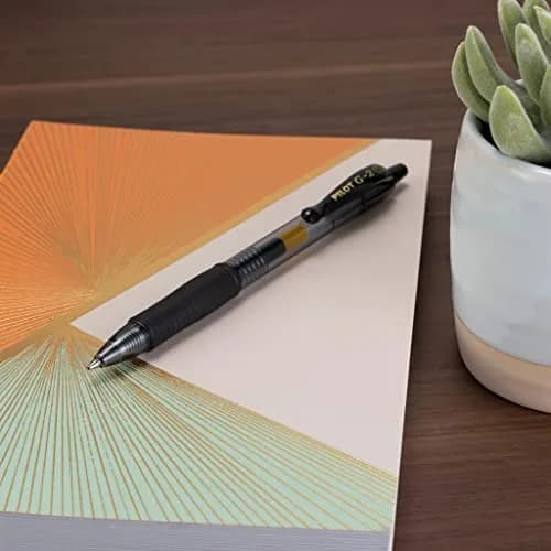 PILOT G2 Premium Refillable Gel Pens 4 Pack | Bold Point, Black Ink, 1.0mm thumbnail 8