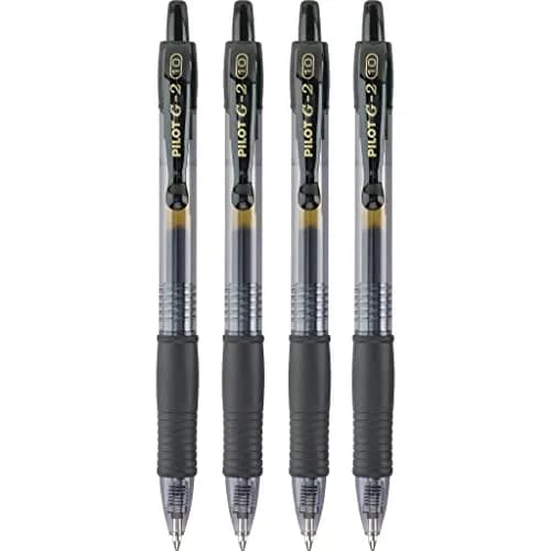 PILOT G2 Premium Refillable Gel Pens 4 Pack | Bold Point, Black Ink, 1.0mm thumbnail 3