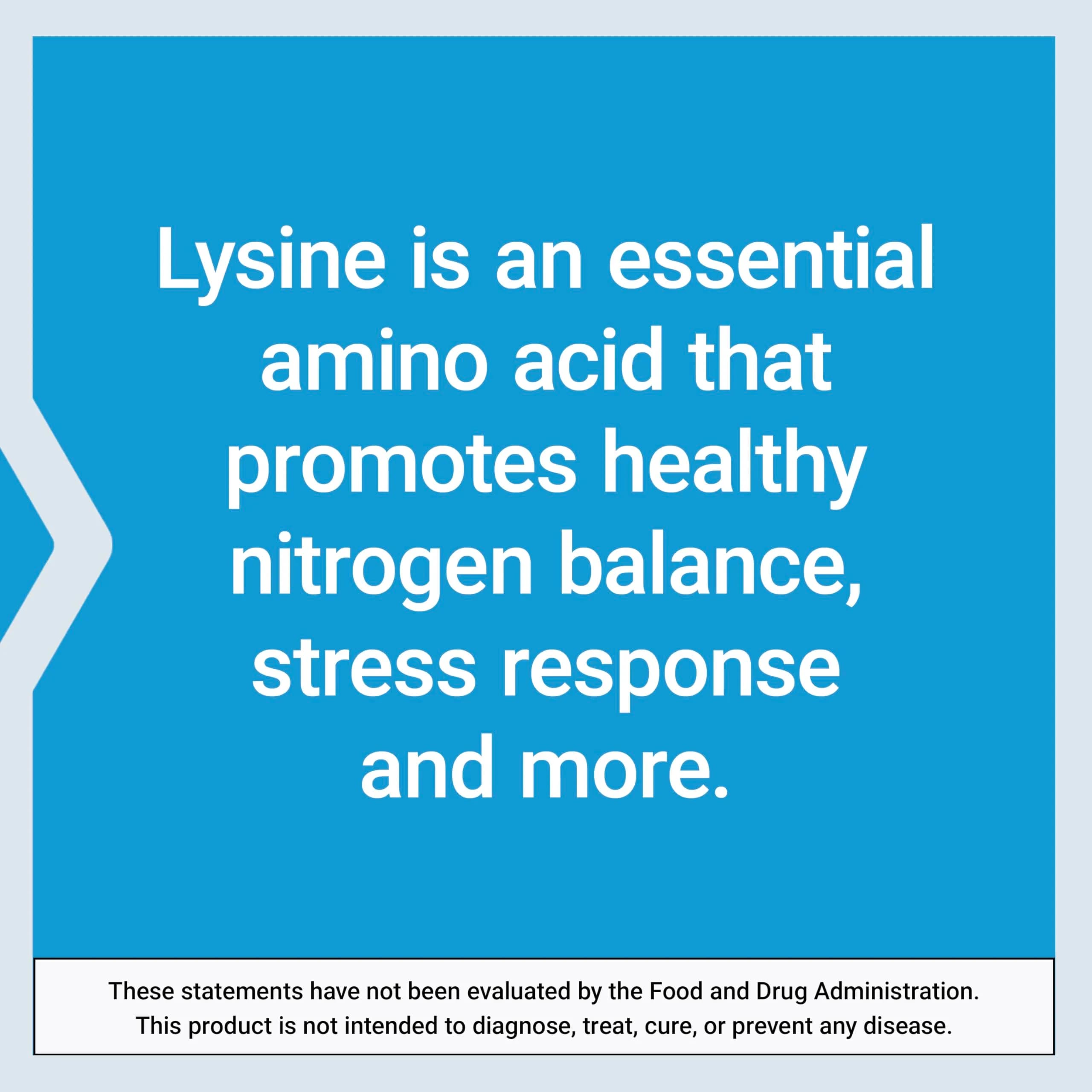 Life Extension L-Lysine 620mg Vegetarian Capsules (200 Count) | Essential Amino Acid for Healthy Nitrogen Balance - view 5