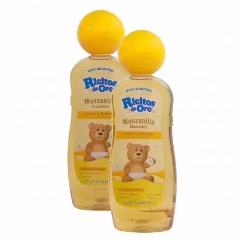 Ricitos de Oro Baby Shampoo 13.5 Fl Oz (Pack of 4) | Gentle, Lightening & Hypoallergenic for Baby Hair thumbnail 1