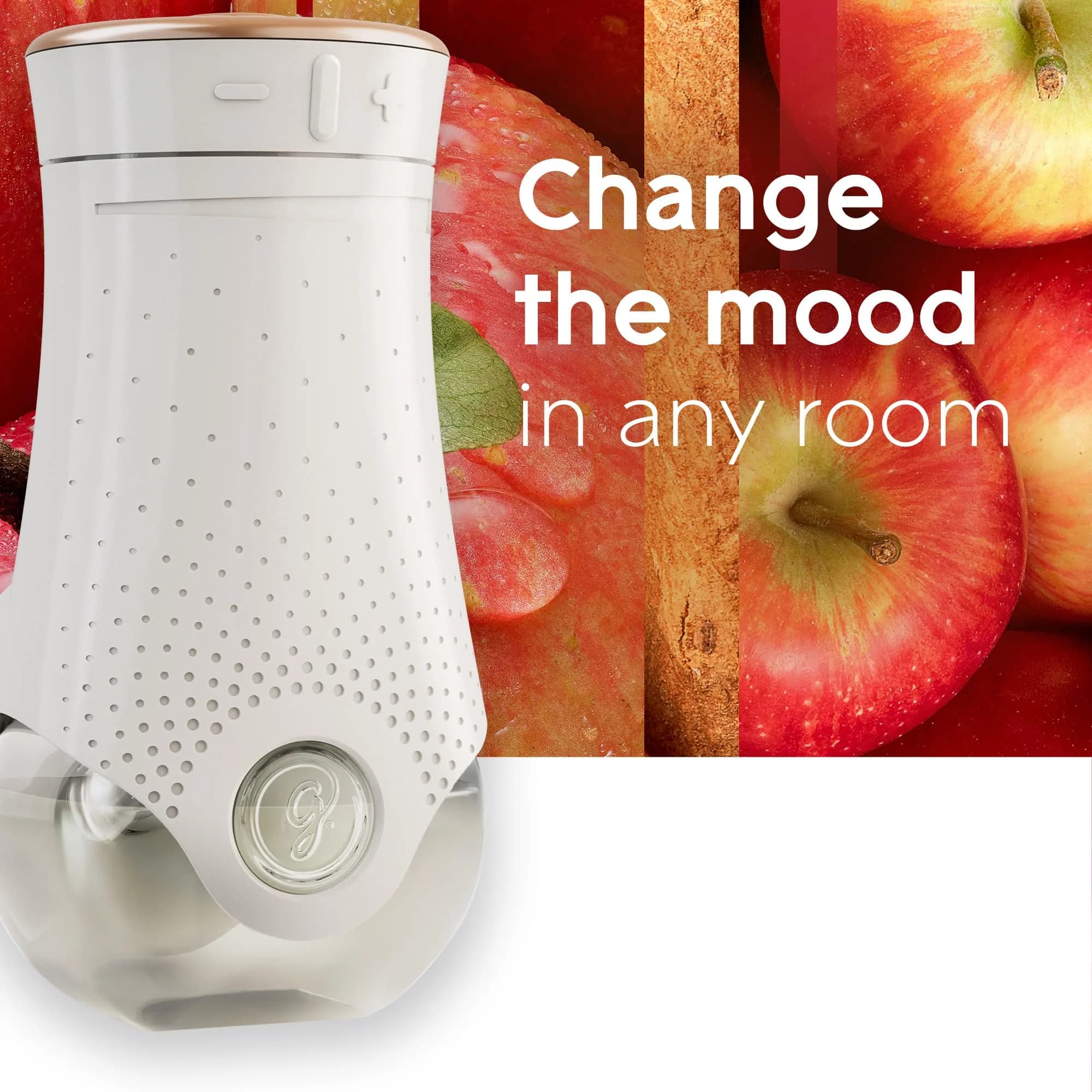 Glade PlugIns Refills Air Freshener Apple Cinnamon Scent, 10 Count | Essential Oils for Home & Bathroom - view 3