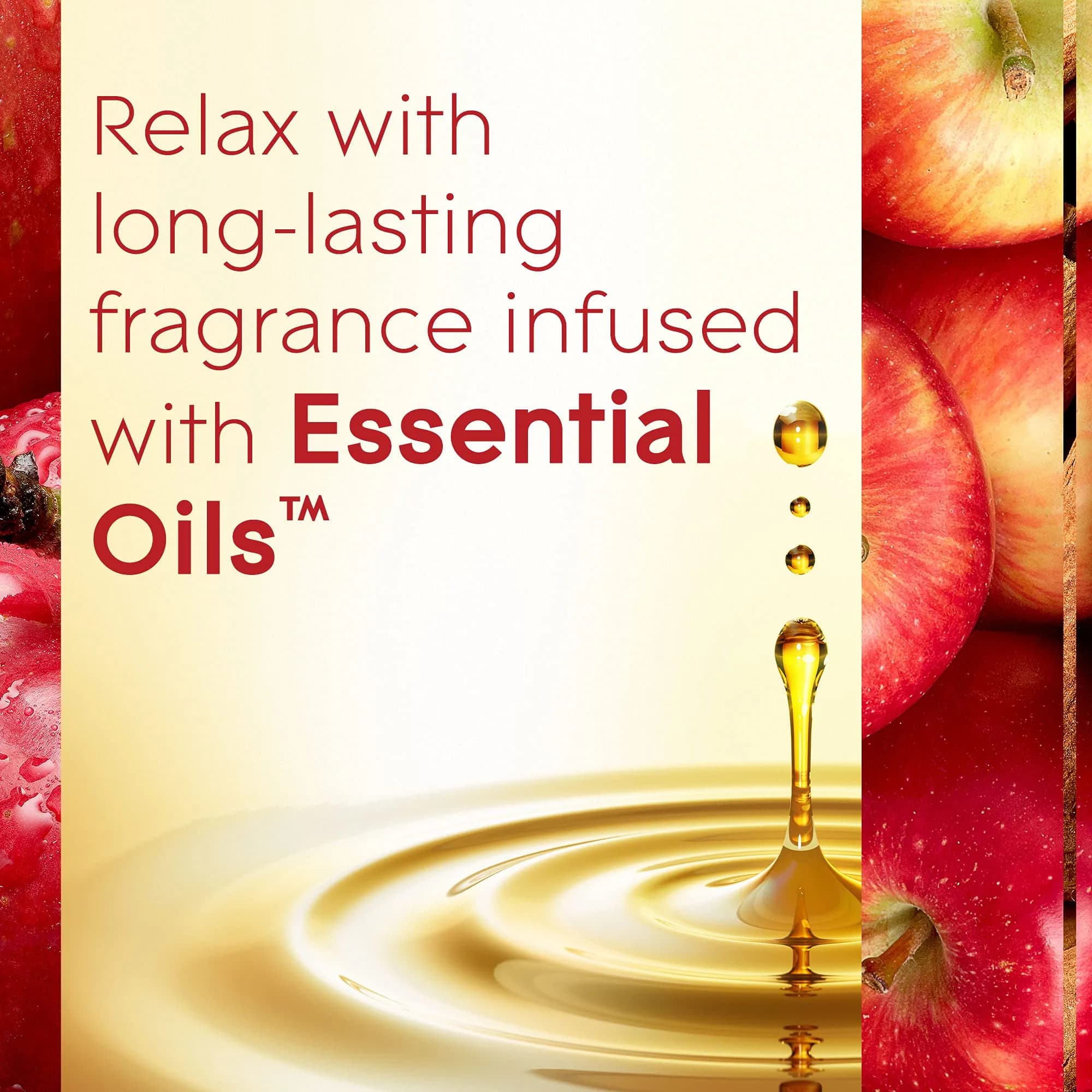 Glade PlugIns Refills Air Freshener Apple Cinnamon Scent, 10 Count | Essential Oils for Home & Bathroom - view 7