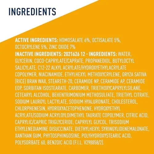 CeraVe Hydrating Sheer Sunscreen SPF 30, 10 Fl Oz (Pack of 2) | Mineral & Chemical Hybrid with Hyaluronic Acid & Ceramides thumbnail 4