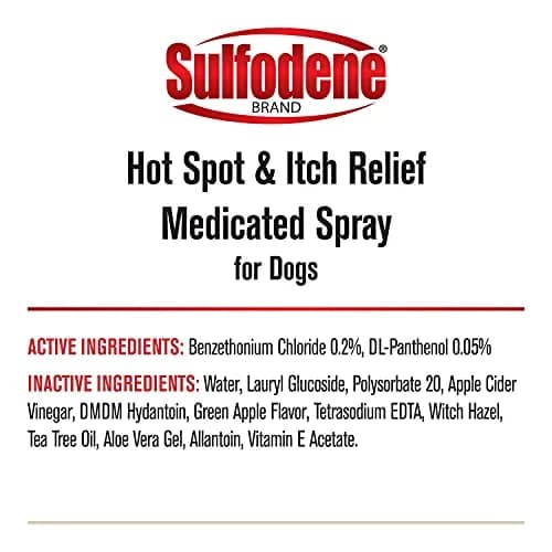 Sulfodene Hot Spot & Itch Relief Medicated Spray for Dog 8oz (Pack of 2) | Moisturizing & Soothing Relief thumbnail 7