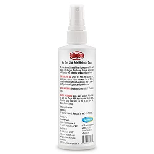 Sulfodene Hot Spot & Itch Relief Medicated Spray for Dog 8oz (Pack of 2) | Moisturizing & Soothing Relief thumbnail 8