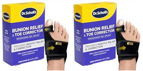 Dr. Scholl's Bunion Relief & Toe Corrector | Night Support for Bunion Pain Relief thumbnail 1