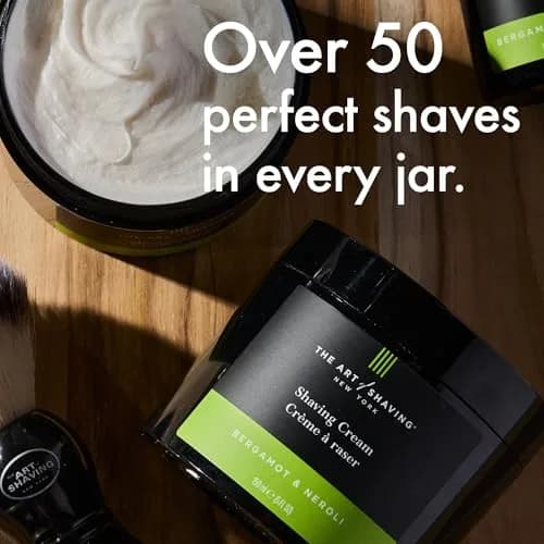 The Art of Shaving Bergamot & Neroli Shaving Cream for Men, 296ml (10 Fl Oz) | Clinically Tested for Sensitive Skin thumbnail 4