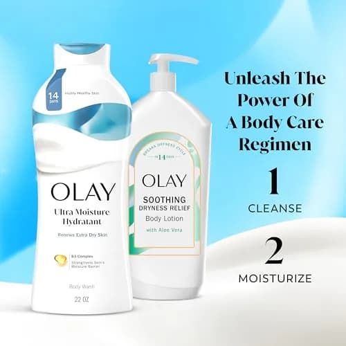 Olay Ultra Moisture Body Wash for Extra Dry Skin 676ml (22 Fl Oz) Pack of 2 | Hydrating & Refreshing with Vitamin B3 Complex thumbnail 8