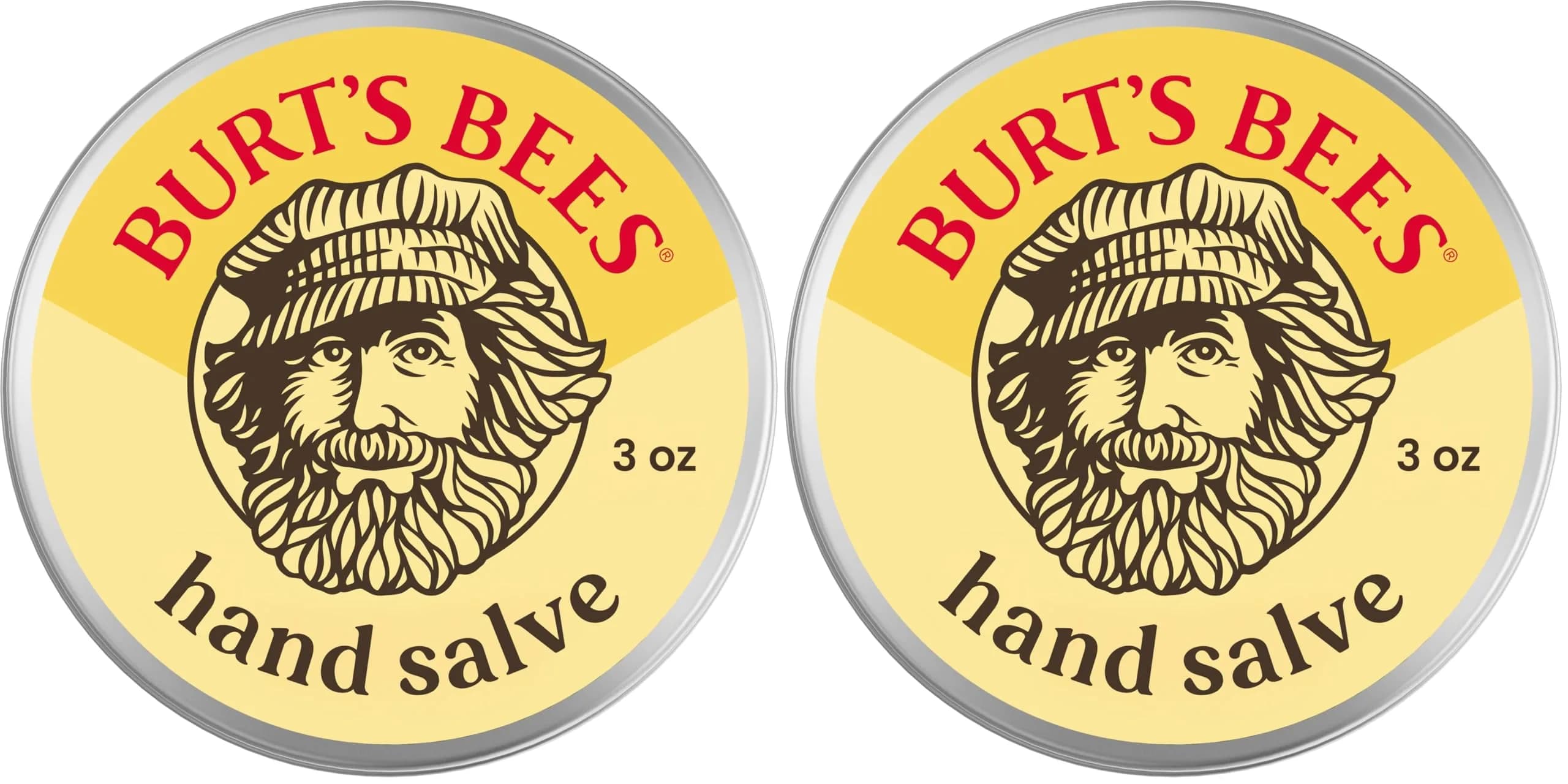 Burt's Bees 100% Natural Beeswax Hand Salve 3 Oz | Nourishing Moisturizer for Dry Hands
