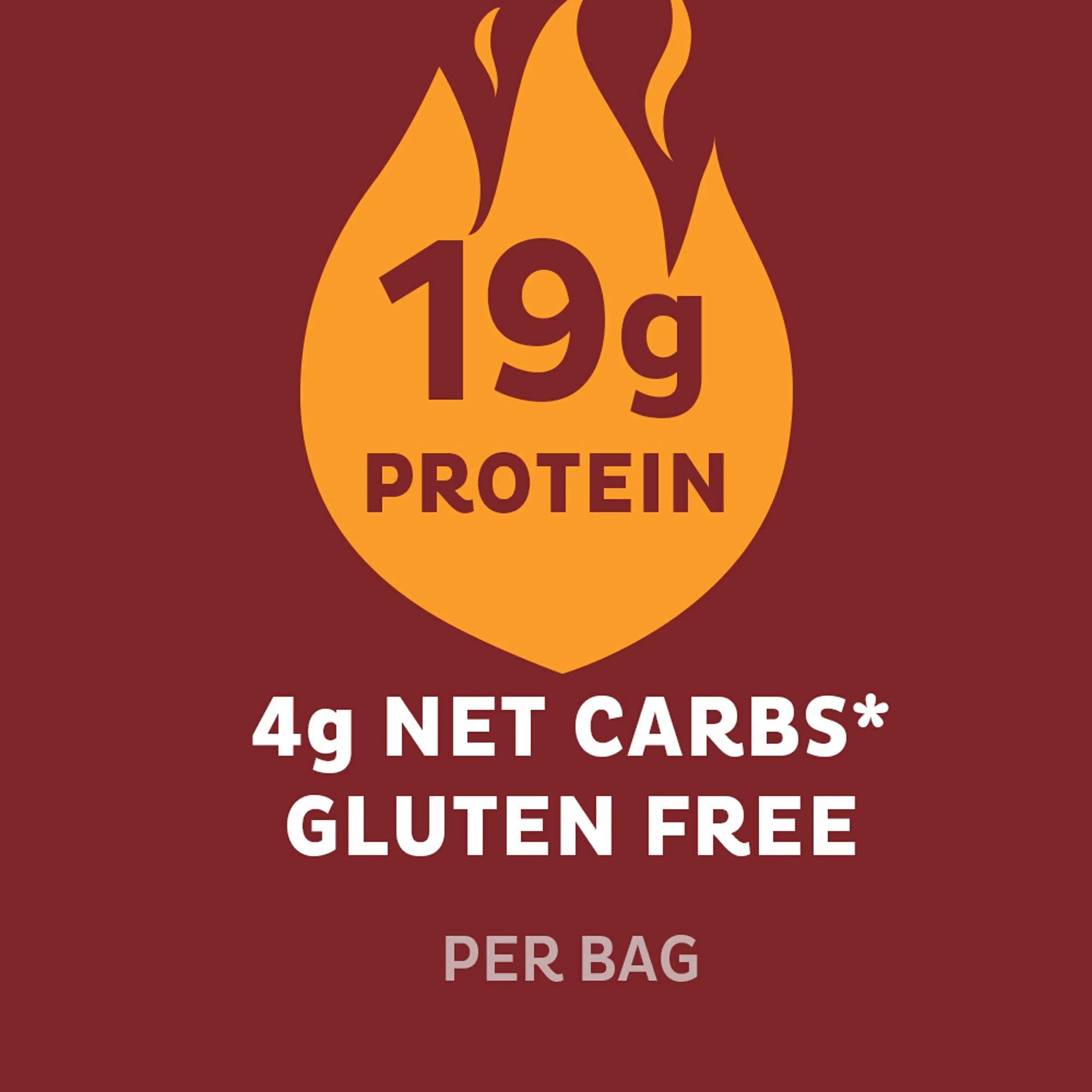 Quest Nutrition BBQ Protein Chips 19g Protein, 4g Net Carb, Gluten Free, 1.1 oz (Pack of 24) | Baked Protein Snack - view 2