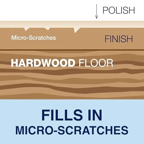 Bona Hardwood Floor Polish Low Gloss Shine 2x32 fl oz (64 fl oz Total) | Protects and Renews Dull Flooring thumbnail 4