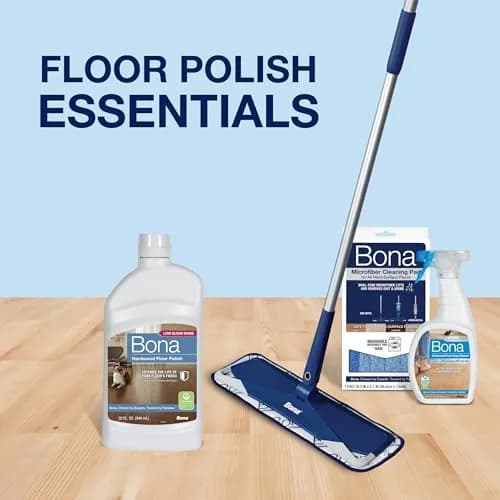 Bona Hardwood Floor Polish Low Gloss Shine 2x32 fl oz (64 fl oz Total) | Protects and Renews Dull Flooring thumbnail 8