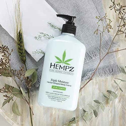 Hempz Triple Moisture Body Moisturizer with Vitamin C & Hemp Seed Oil, 1 L (34 Fl Oz) | Pack of 2 thumbnail 7