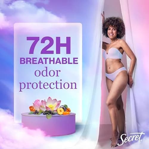 Secret Moonlit Orchid Antiperspirant Deodorant for Women, 2.6 oz (Pack of 2) thumbnail 3