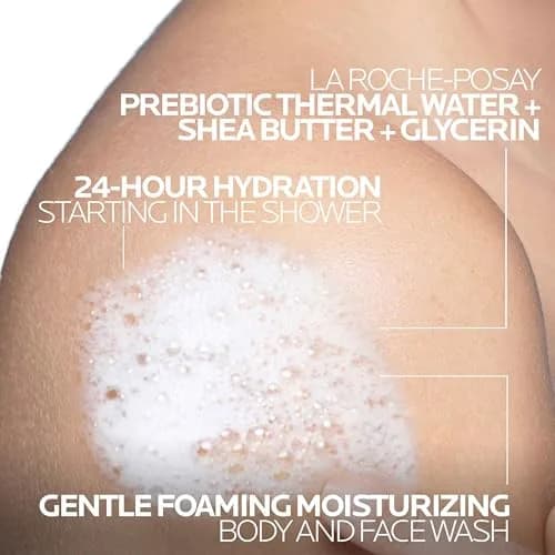 La Roche-Posay Lipikar AP+ Gentle Foaming Moisturizing Wash 800ml (27 Fl Oz) | Accepted by National Eczema Association thumbnail 3