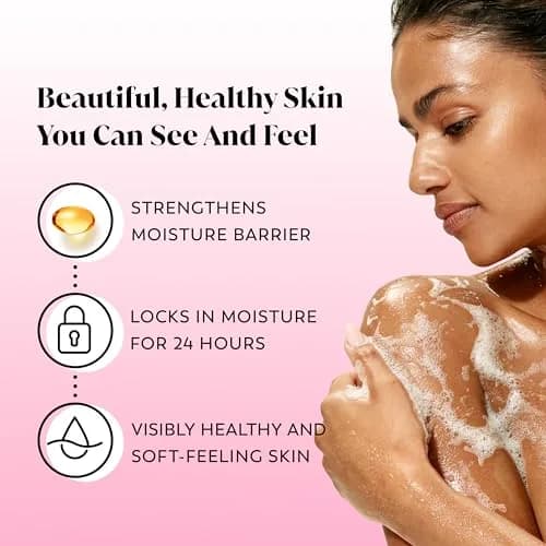 Olay Ultra Moisture Body Wash for Sensitive Skin with Oat Extract Scent, 44 fl oz (22 fl oz x 2) | Hydrates & Repairs Moisture Barrier thumbnail 2