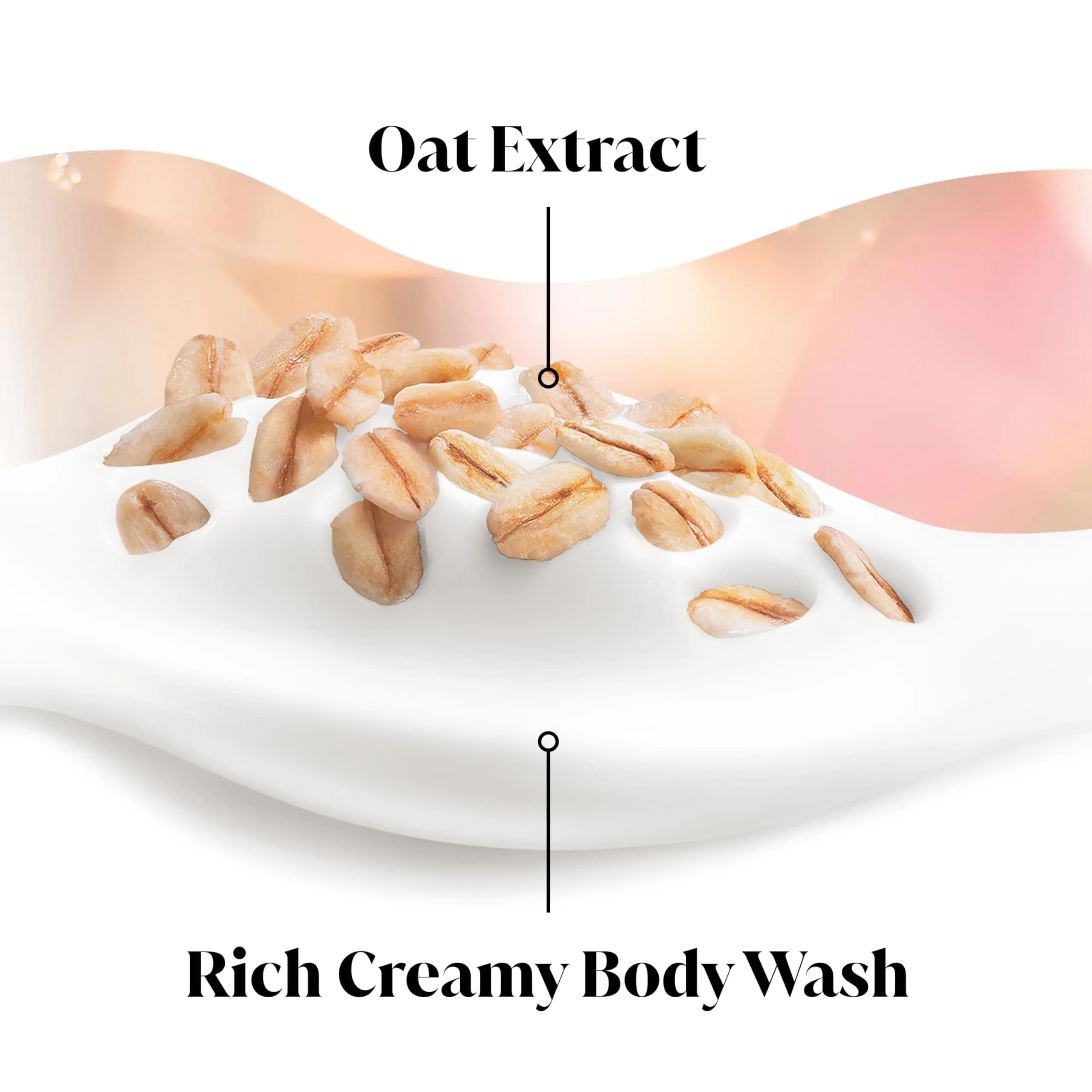 Olay Ultra Moisture Body Wash for Sensitive Skin with Oat Extract Scent, 44 fl oz (22 fl oz x 2) | Hydrates & Repairs Moisture Barrier - view 4
