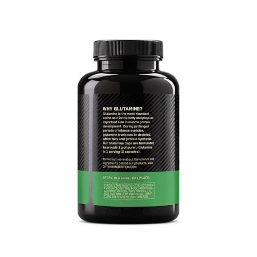 Optimum Nutrition L-Glutamine Muscle Recovery Capsules 1000mg 240 Count (Pack of 2) | High Protein Nutritional Supplement thumbnail 9