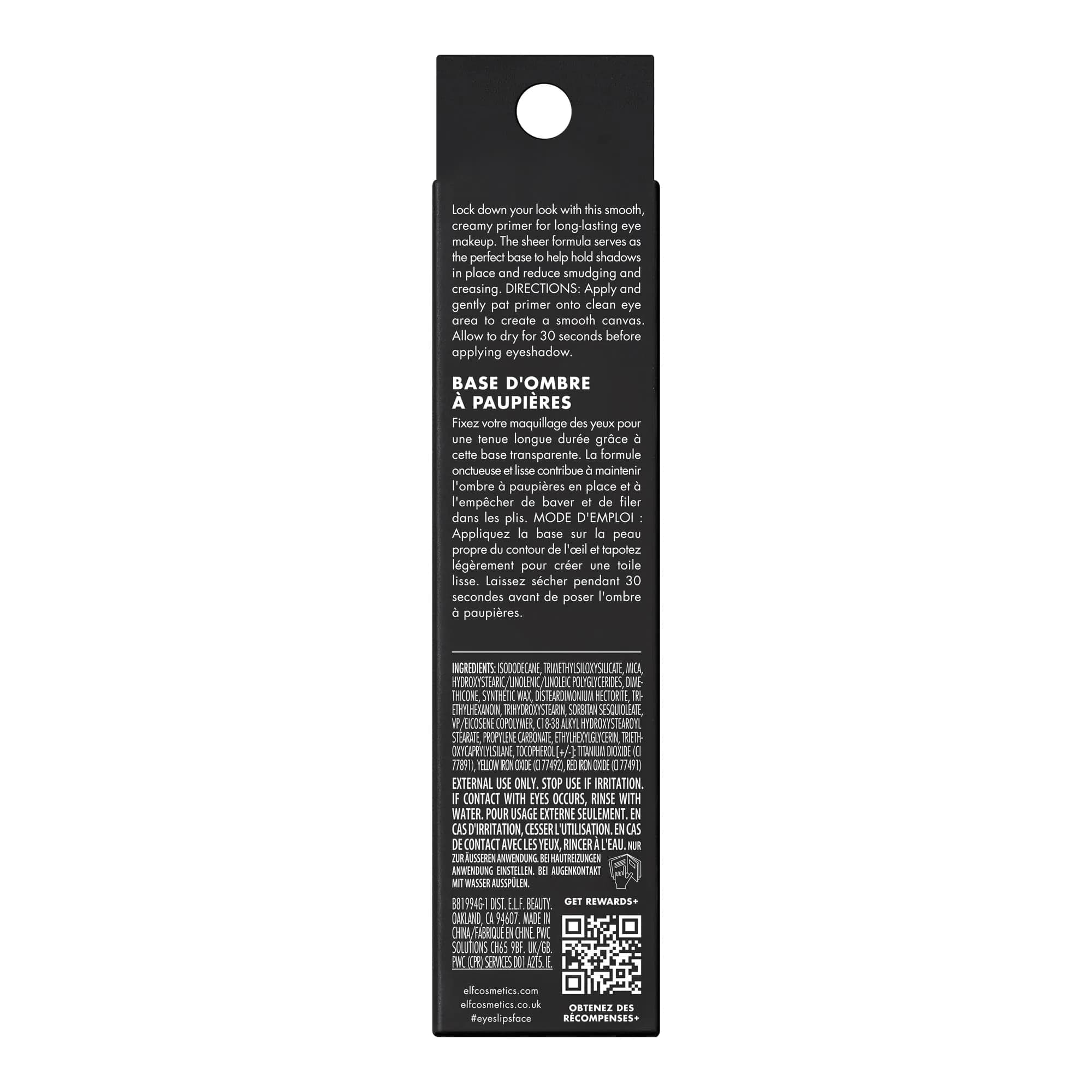 e.l.f. Lock It Down Eyeshadow Primer, Universal Sheer, 2 x 0.23 oz (14ml) | Vegan & Cruelty-Free Makeup Primer - view 6