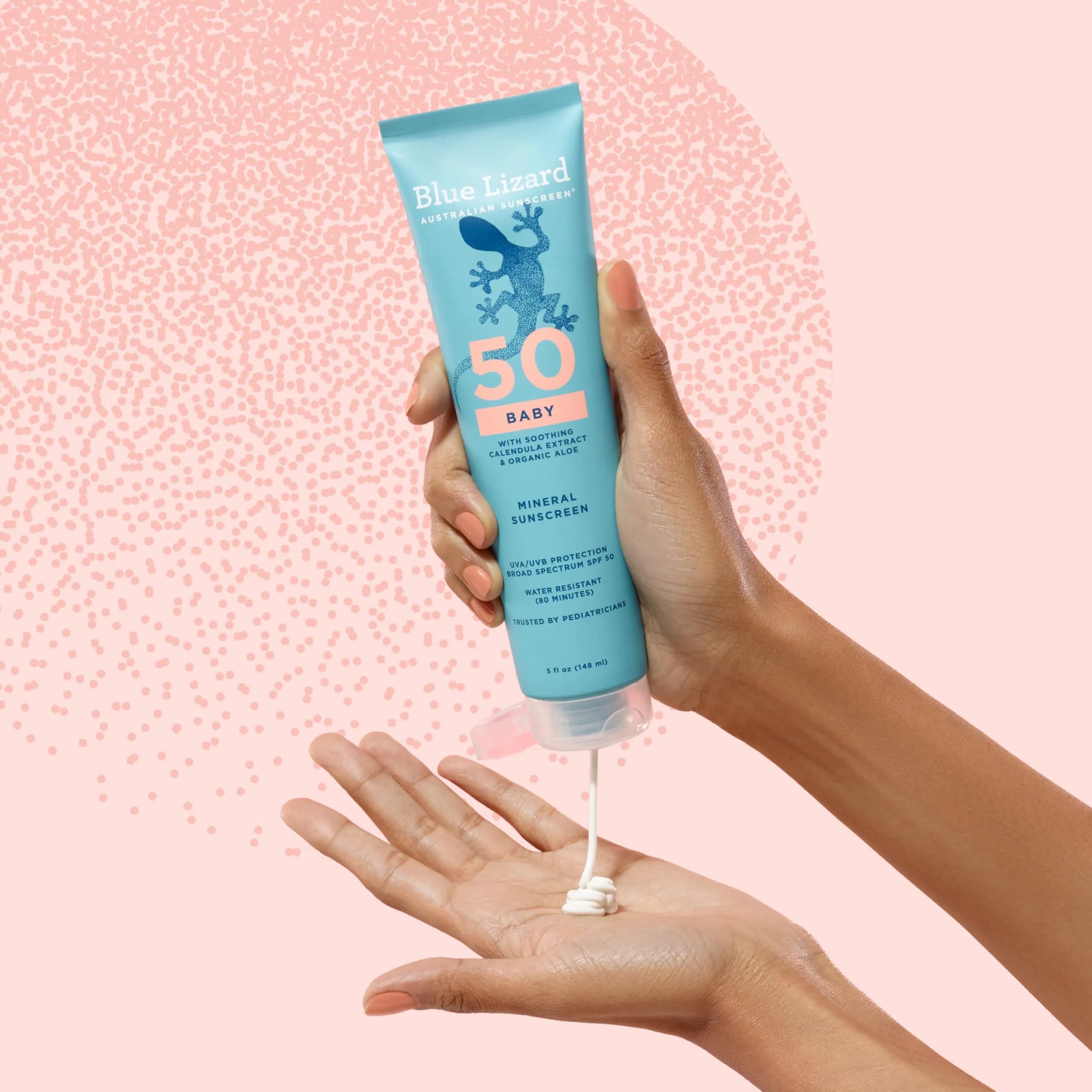 Blue Lizard BABY Mineral Sunscreen SPF 50+ 296ml (10 Fl Oz) | Smart Cap Technology for UV Alerts - view 9