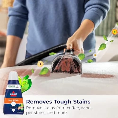 Bissell Spot & Stain with Febreze + Gain Formula 1.89L (64 Fl Oz) | Removes Tough Stains & Pet Odors thumbnail 4