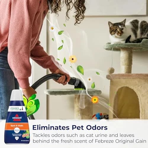Bissell Spot & Stain with Febreze + Gain Formula 1.89L (64 Fl Oz) | Removes Tough Stains & Pet Odors thumbnail 5