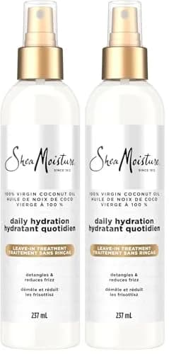 SheaMoisture 100% Virgin Coconut Oil Leave-In Conditioner 473ml (16 Fl Oz) | Hydrates & Controls Frizz thumbnail 1