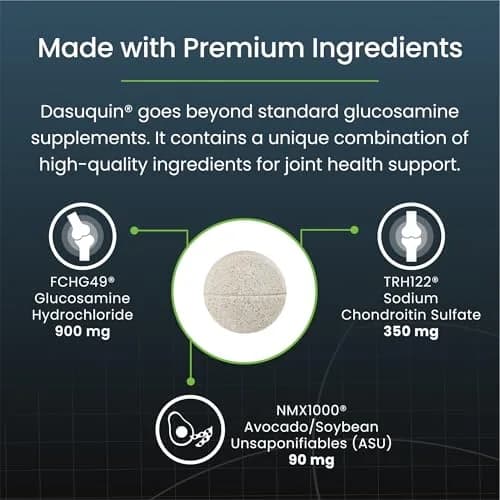 Nutramax Dasuquin for Large Dogs, Joint Health Supplement, Glucosamine, Chondroitin, ASU, 300 Chewable Tablets | Vet Recommended for Large Breed Dogs thumbnail 5
