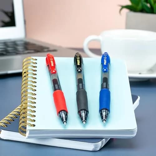 PILOT G2 Premium Retractable Gel-Ink Rollerball Pens 1.0mm Pack of 20 | Long-Lasting, Refillable for School & Office thumbnail 5