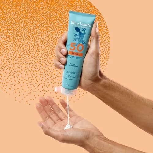 Blue Lizard Sport Mineral SPF 50 Lotion 2-Pack 148ml (5.0 Fl Oz) | Broad Spectrum UVA/UVB Protection thumbnail 9