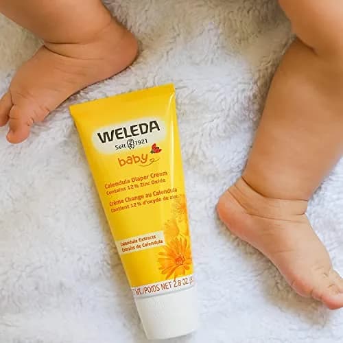 Weleda Baby Calendula Diaper Cream 2.8 Fl Oz (83ml) Pack of 6 | Plant-Rich Protection for Sensitive Skin thumbnail 2